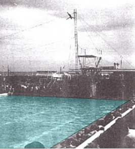 Great Yarmouth Lido - high diving - image