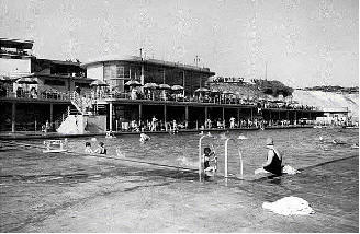 Blackrock Lido Swimming Pool - Brighton 1936. Home to Beauty Belles