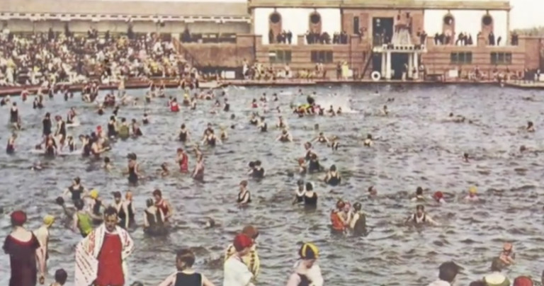 Southport Bathing Lake. A lovely tribute - image