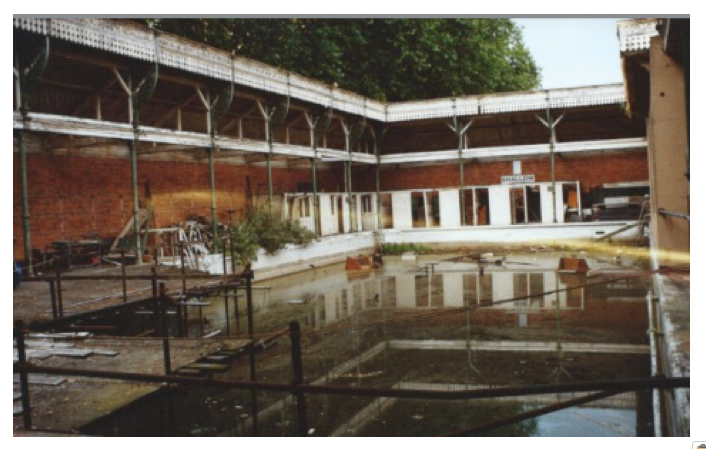 Kings meadow Baths derelict - image