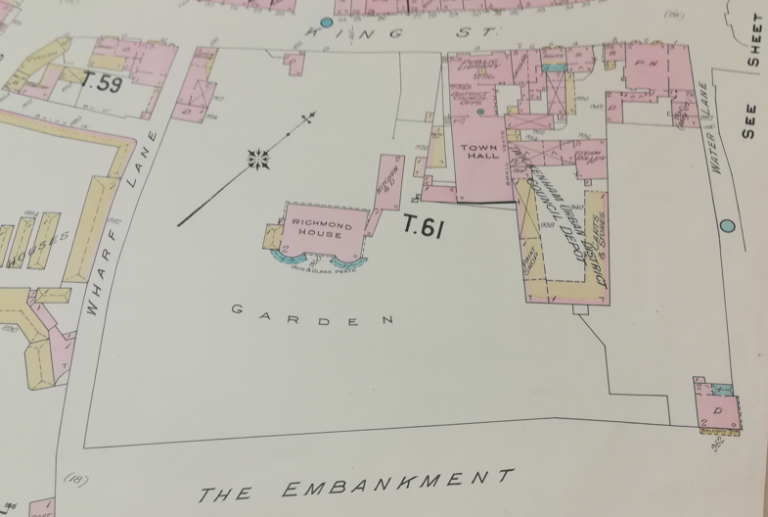 Ste map of Richmongd House - image