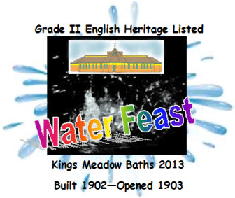 Kings Meadow Baths Water Feas tPoster- image