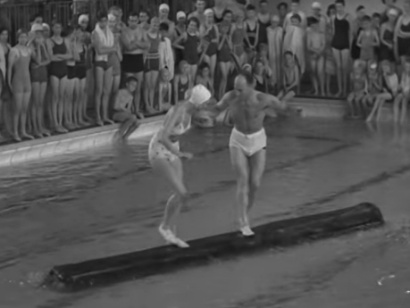 Bob Bradbourne at Bournemouth Baths - image